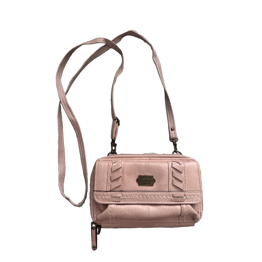 Womans Wallet b.o.c. Born Concept Crossbody/Wristlet Faux Leather w/Adj Strap